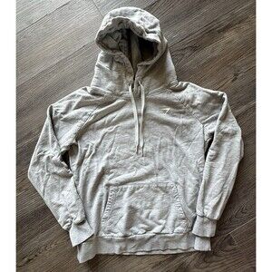 GYMSHARK Lightweight Sweatshirt Hoodie Women's Size S Light Grey